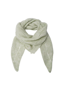 Black colour Dell Knitted Mini Scarf
