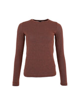 Load image into Gallery viewer, Black Colour - Lurex Long Sleeve Top
