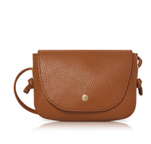 Load image into Gallery viewer, Leather Crossbody Flap Bag
