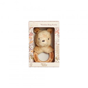 Disney Classic Pooh Always and ForeverWooden Ring Rattle
