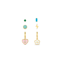 Load image into Gallery viewer, Orelia - Mixed Motif Ear Stack
