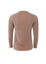 Load image into Gallery viewer, Black Colour - Faye Lurex Long Sleeve Golden Taupe

