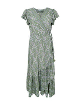 Load image into Gallery viewer, Black Colour - Luna Wrap Dress
