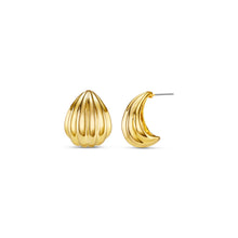 Load image into Gallery viewer, Orelia - Statement Voluminious Curved Drop Earrings
