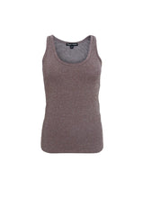 Load image into Gallery viewer, Black Colour Faye Lurex Top Taupe
