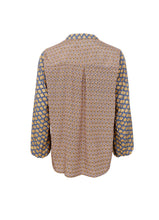 Load image into Gallery viewer, Black Colour - Luna Blouse Blue Multi
