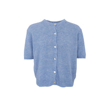 Load image into Gallery viewer, Black Colour DELL Short Sleeve cardigan
