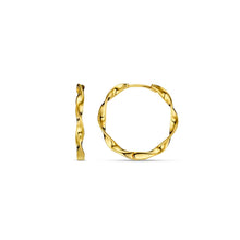 Load image into Gallery viewer, Orelia - Ribbon Mid-Size Hoop

