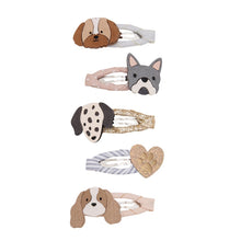 Load image into Gallery viewer, Mimi &amp; Lula - Puppy love mini hair clips

