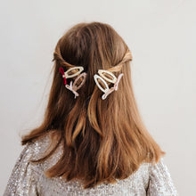 Load image into Gallery viewer, Mimi &amp; Lula - Skinny velvet bow hair clip
