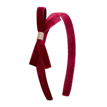 Load image into Gallery viewer, Mimi &amp; Lula - Violet bow headband
