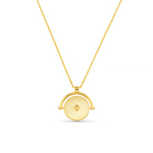 Load image into Gallery viewer, Orelia- Starburst Coin Spinner Necklace
