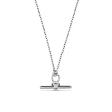 Load image into Gallery viewer, Orelia Dainty T-Bar Knot Necklace
