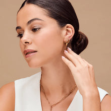 Load image into Gallery viewer, Orelia Luxe - Chubby Huggie Hoop
