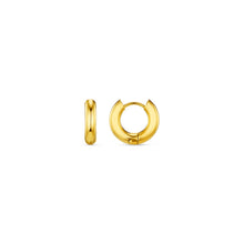 Load image into Gallery viewer, Orelia Luxe - Chubby Huggie Hoop

