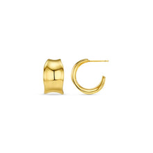 Load image into Gallery viewer, Orelia Luxe - Chunky Molten Hoop
