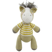 Load image into Gallery viewer, Albetta - Crochet Pony Rattle
