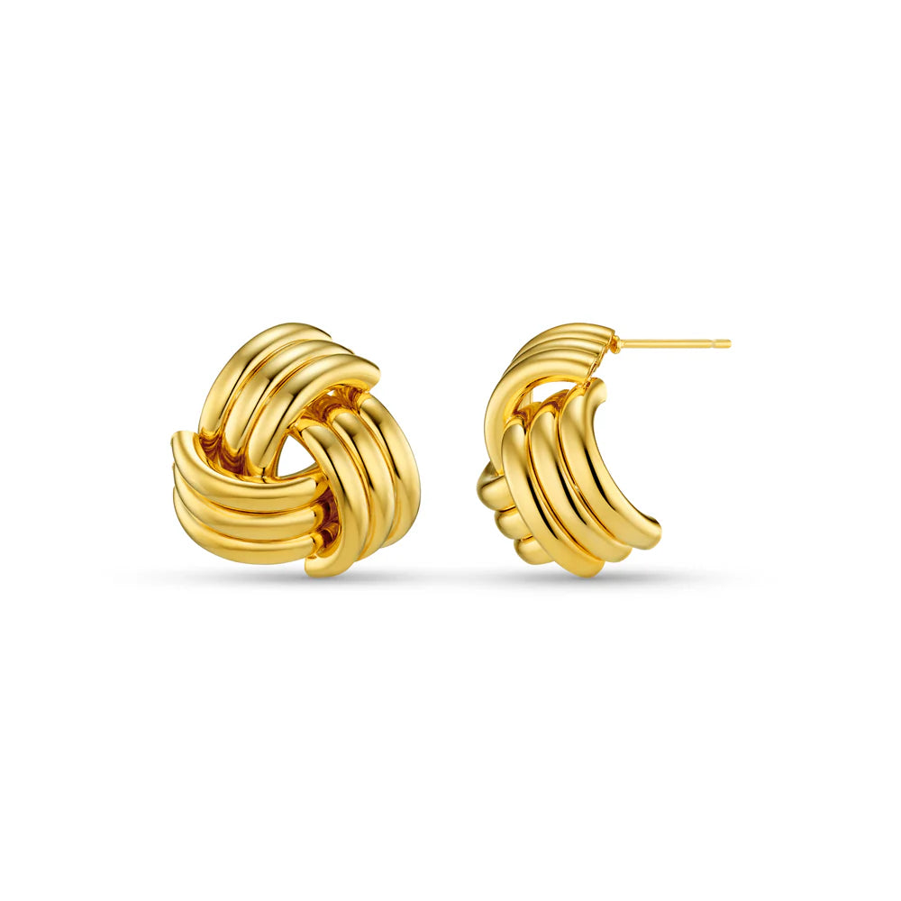 Orelia - Statement Interlocking Studs