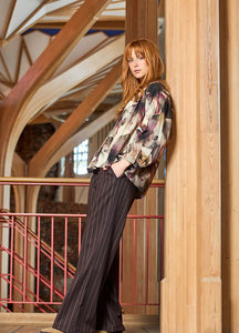 Black Colour - Oxford Box Pant