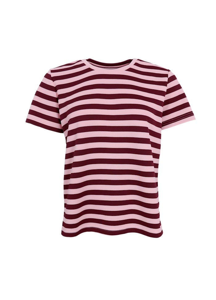 Black Colour Missy Tee Wine