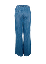 Load image into Gallery viewer, Black Colour - Nettie Box Jean Mid  Blue Wash
