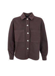 Black Colour - Tully Shirt Jacket