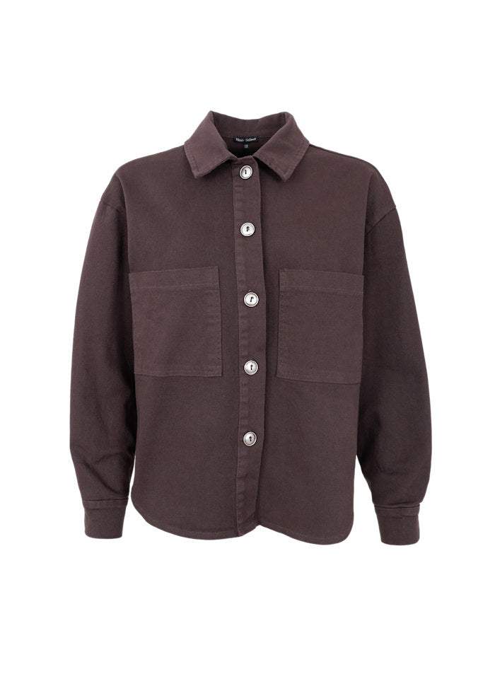 Black Colour - Tully Shirt Jacket