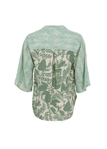 Black Colour - Luna Flared Sleeve Blouse