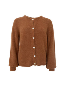 Black Colour - Bella Knit Cardigan