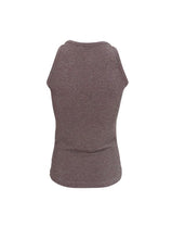 Load image into Gallery viewer, Black Colour Faye Lurex Top Taupe
