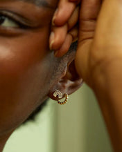 Load image into Gallery viewer, Estella Bartlett - EBE4851G Minimalist Cutout Rainbow Stud Earrings
