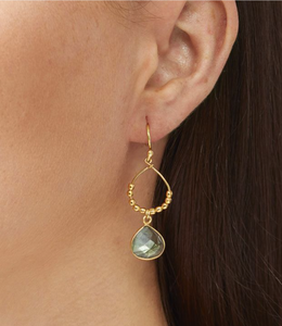 Ashiana Labradorite drop earrings