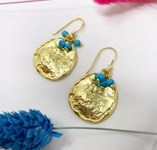 Load image into Gallery viewer, Ashiana- Solange Turquoise Earrings
