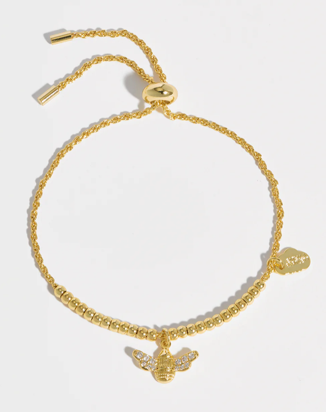 Estella Bartlett Bee charm bracelet